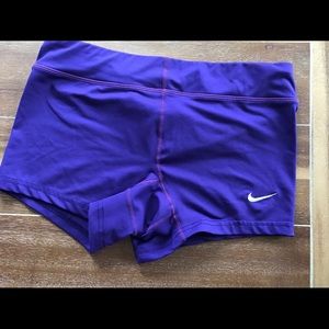 Purple Nike spandex